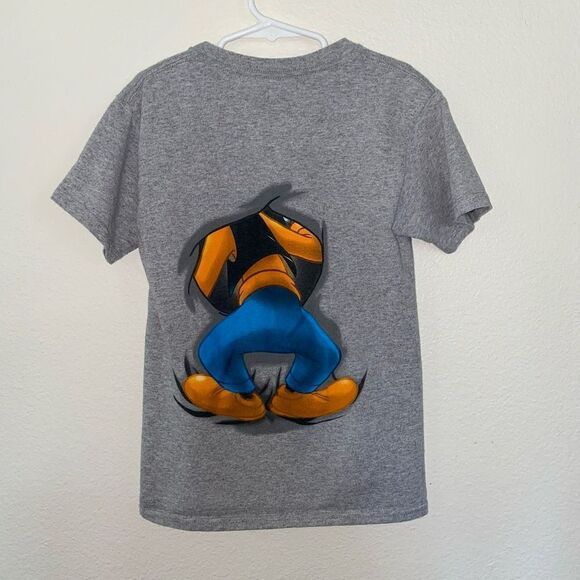 Y2K Disney Goofy Double Sided Graphic T-Shirt - Picture 2 of 8